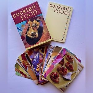 Mini Book with 50 finger food recipes